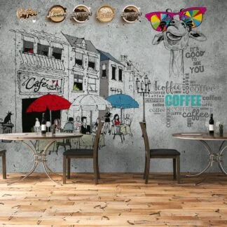 CAFE DUVAR KAĞIDI  - A702-025-1