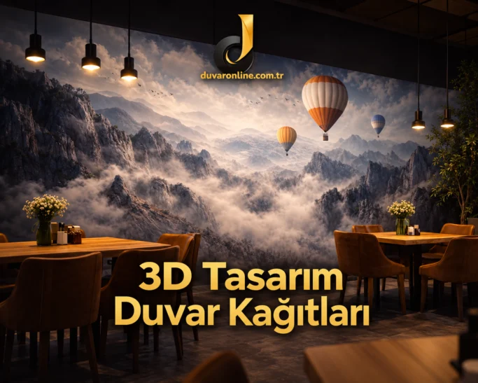 3D tasarım duvar kağıdı koleksiyonu