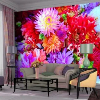 Floral – Çiçek Modelli 3D Duvar Kağıtları