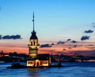 3D Şehirler Duvar Kağıdı - GTS3D-0186