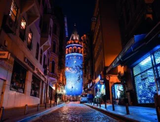 3D Şehirler Duvar Kağıdı - GTS3D-0194
