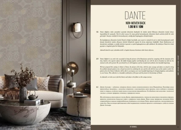 ADAWALL DANTE katalog kapağı