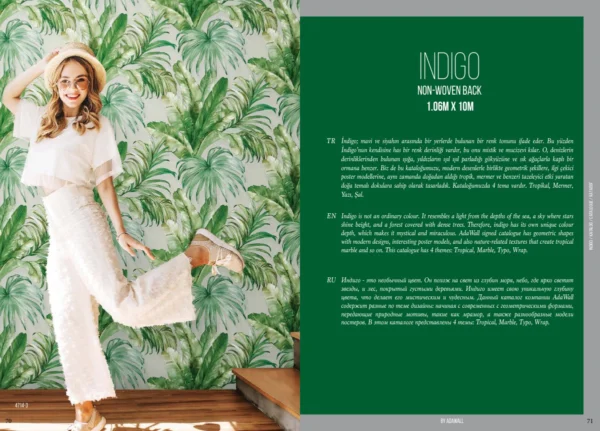 ADAWALL INDIGO katalog kapağı